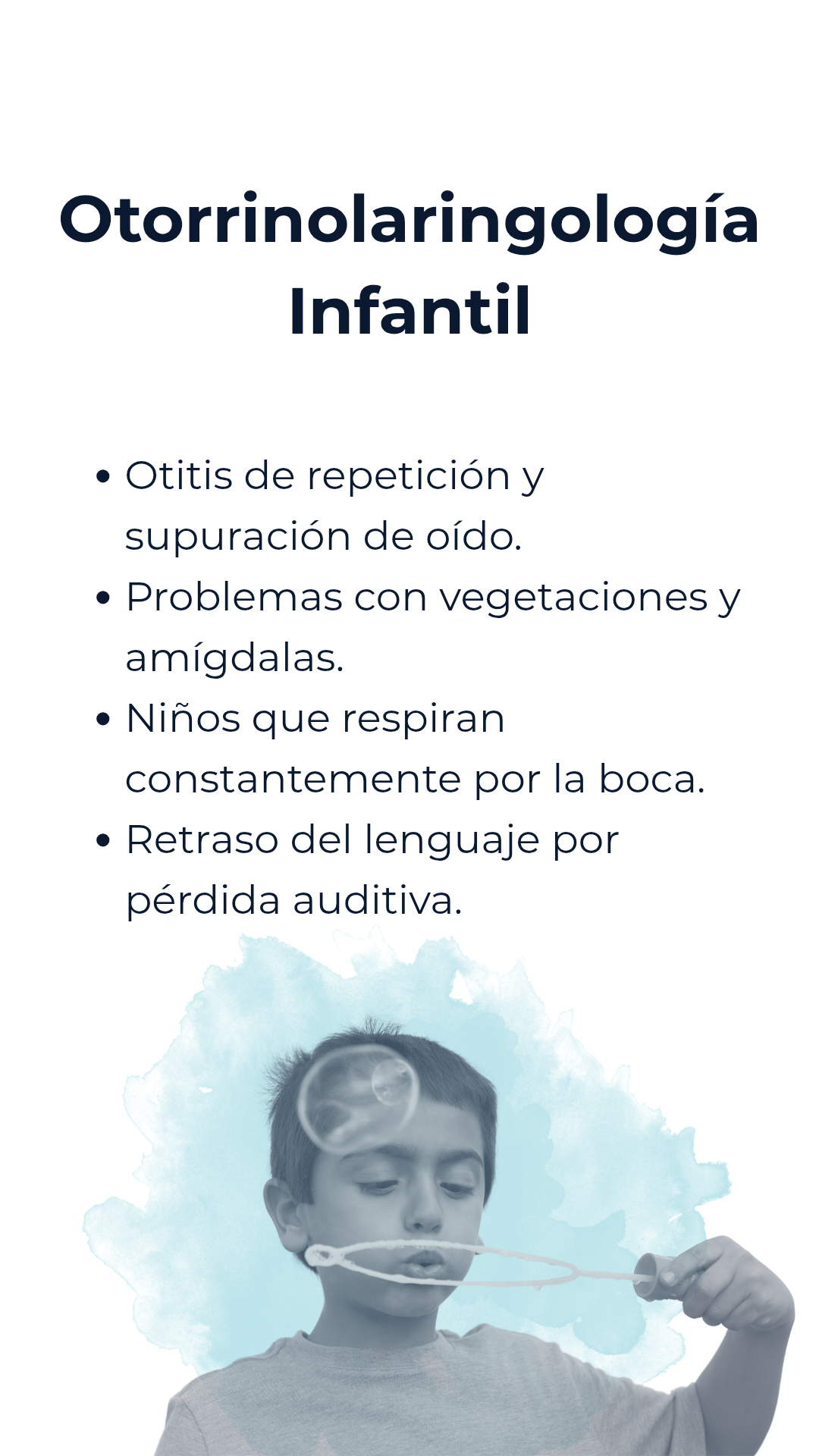 Otorrinolaringología infantil